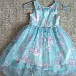 Zhenzi Lace Trim Floral Top